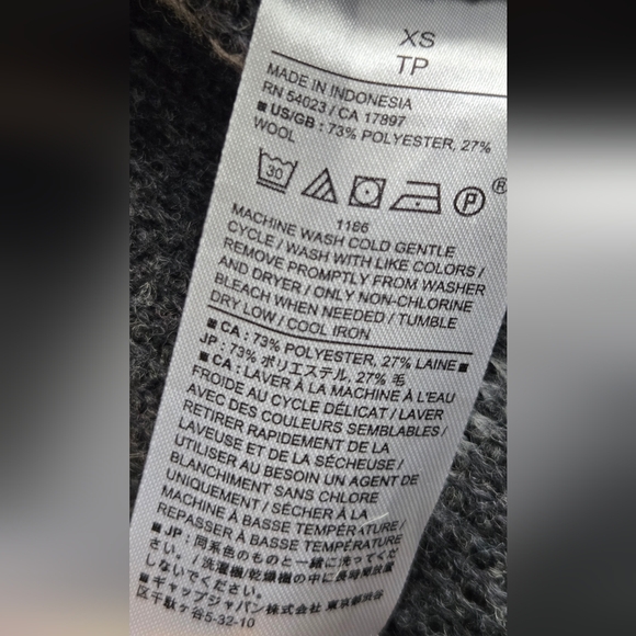 Banana Republic Charcoal Knit Sweater - Picture 9 of 9